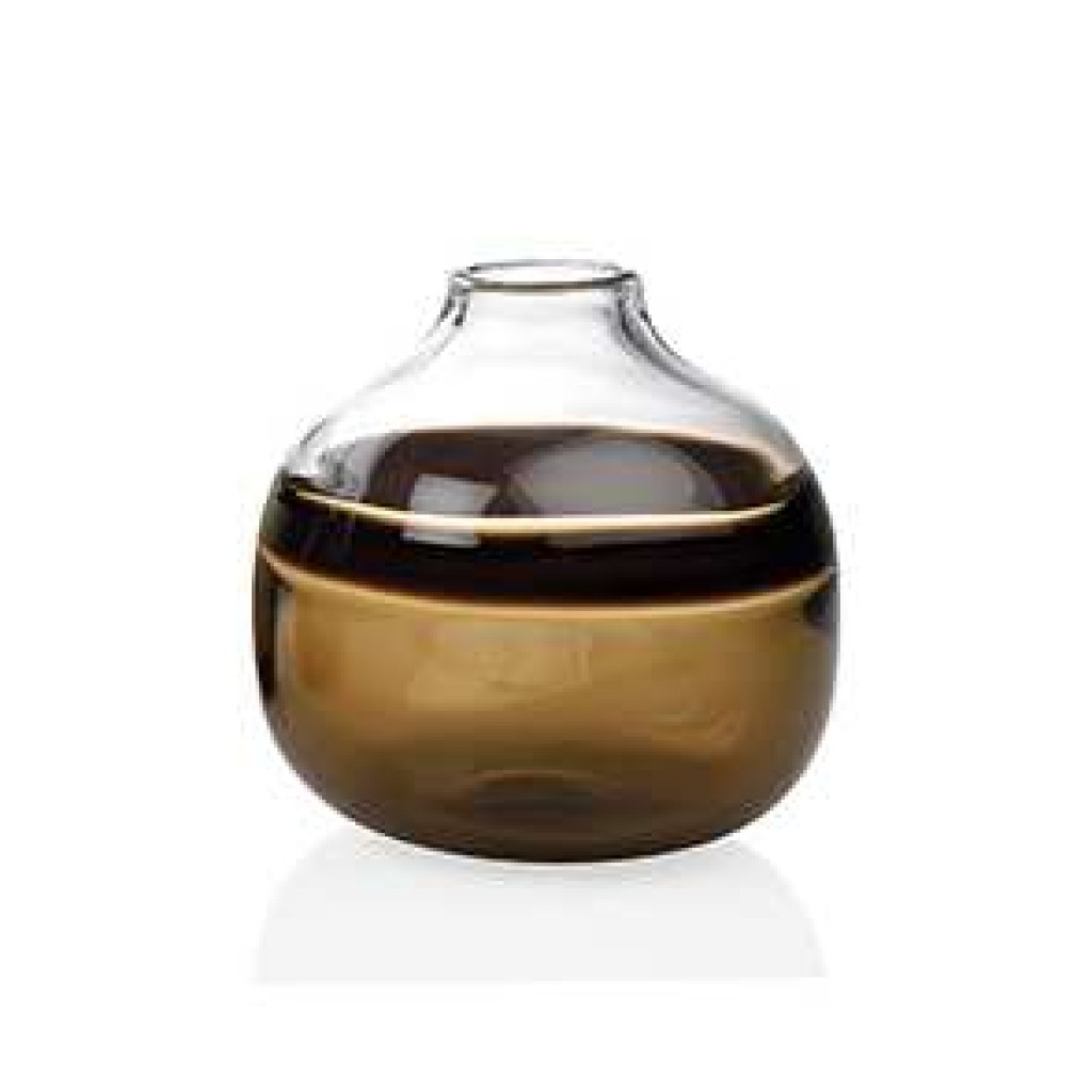 FLORERO VIDR.TWIST MARRON22X21,5 CR66301