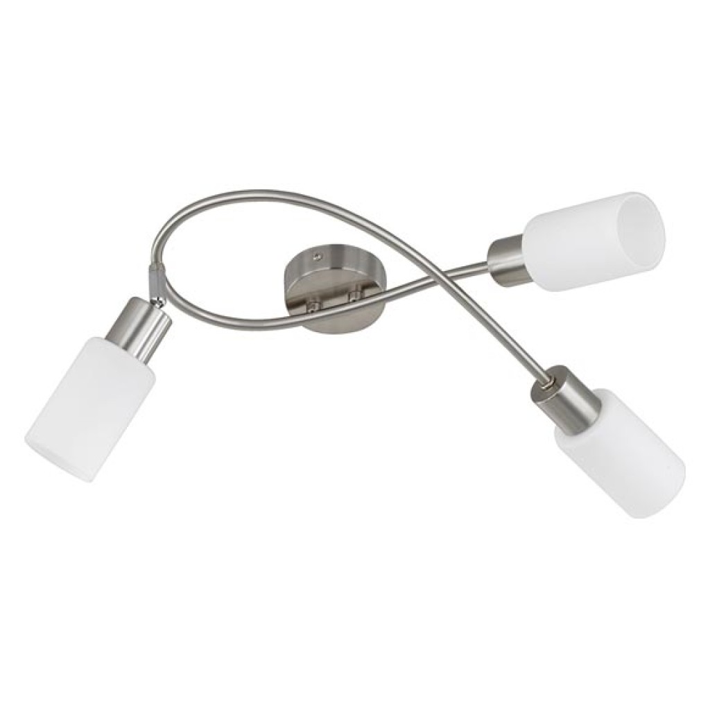 FOCO 3 X E14 40 W MARS    NIQUEL MATE/CR