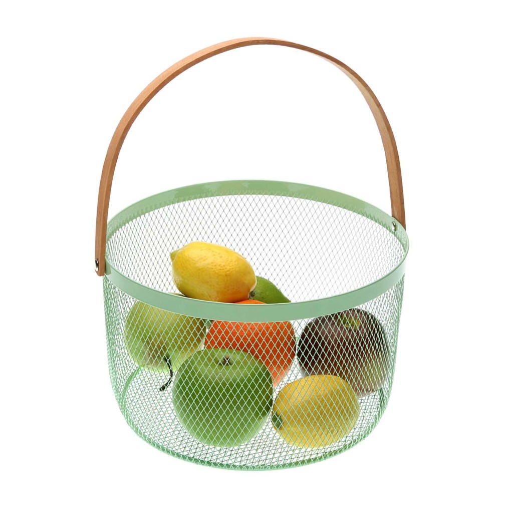 FRUTERO VERSA C/ASA 25X25X30 VERDE