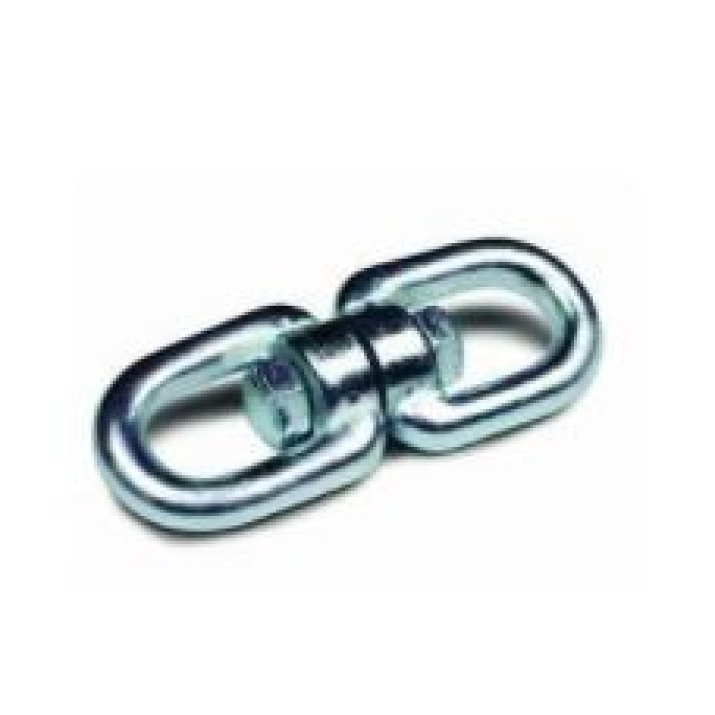 GRILLETE GIRATORIO DOBLE NIQUEL 60MM