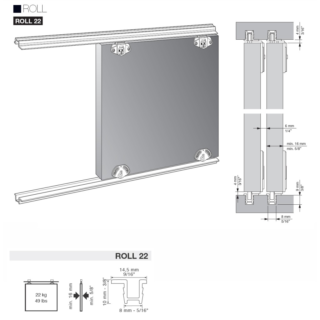 GUIA KLEIN K-22  3 MTS. MARRON