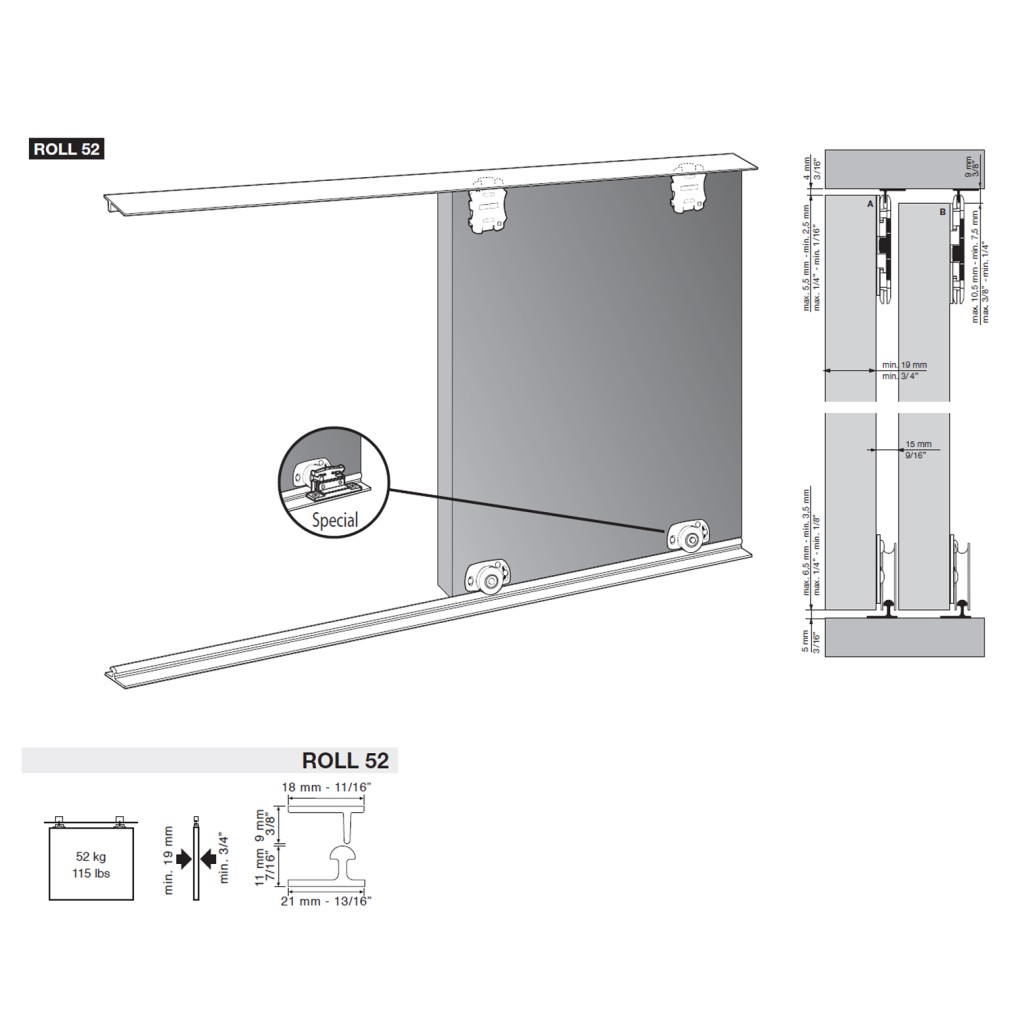 GUIA KLEIN R-52 INF. AL.DORADO   3 MTS.