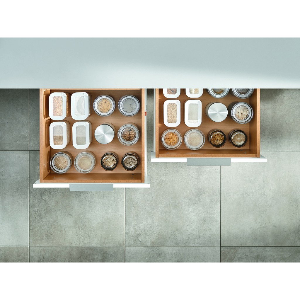 GUIA P/CAJONES BS-230M BLUM MARRON 600