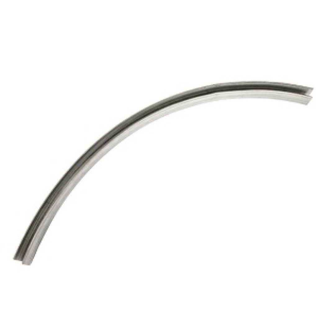 GUIA CURVA SUPER TECH 150 CM. PLATA BRIL