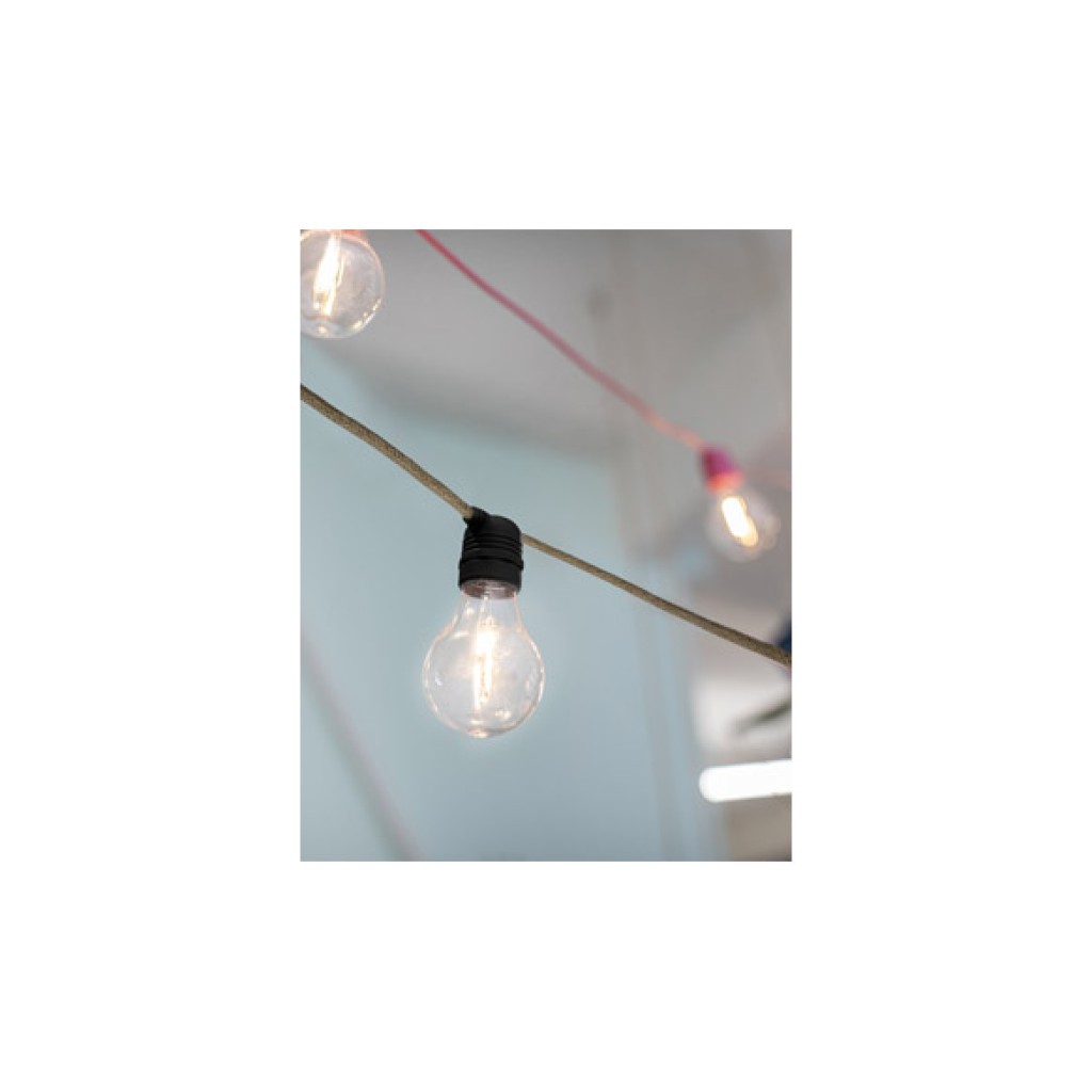 GUIRNALDA LED SOLAR 10 BOMBILLAS ALLEGRA