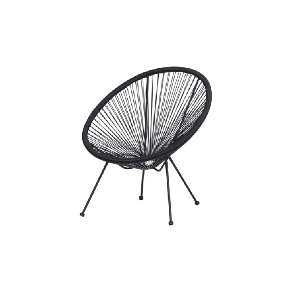 HAMACA RELAX CUERDA       NEGRO