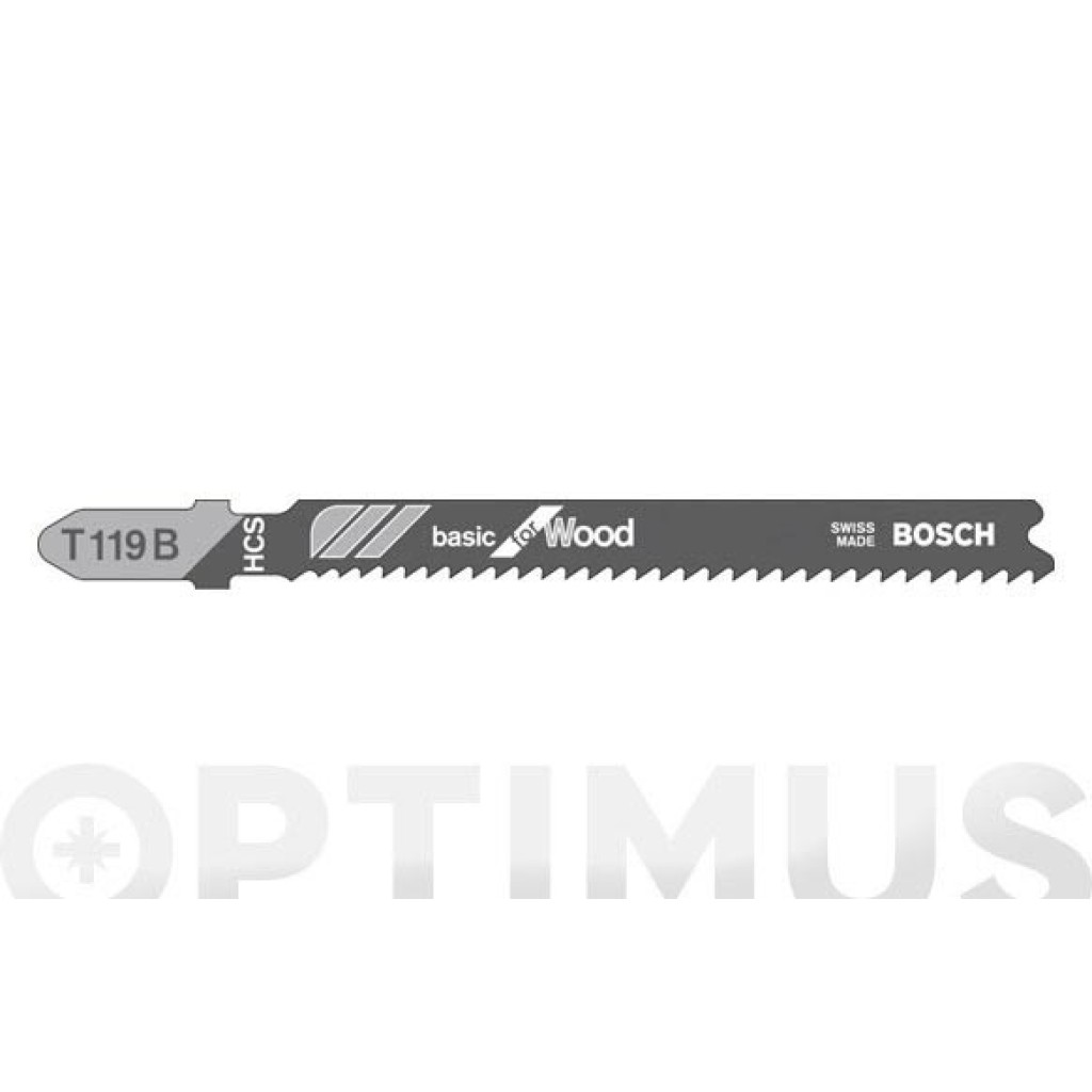 HOJA SIERRA CALAR BASIC   T-119B MADERA