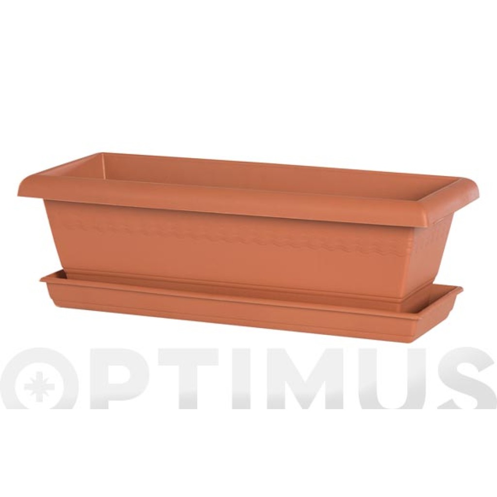 JARDINERA RECTANGULAR CON ANTRACITA 49 X