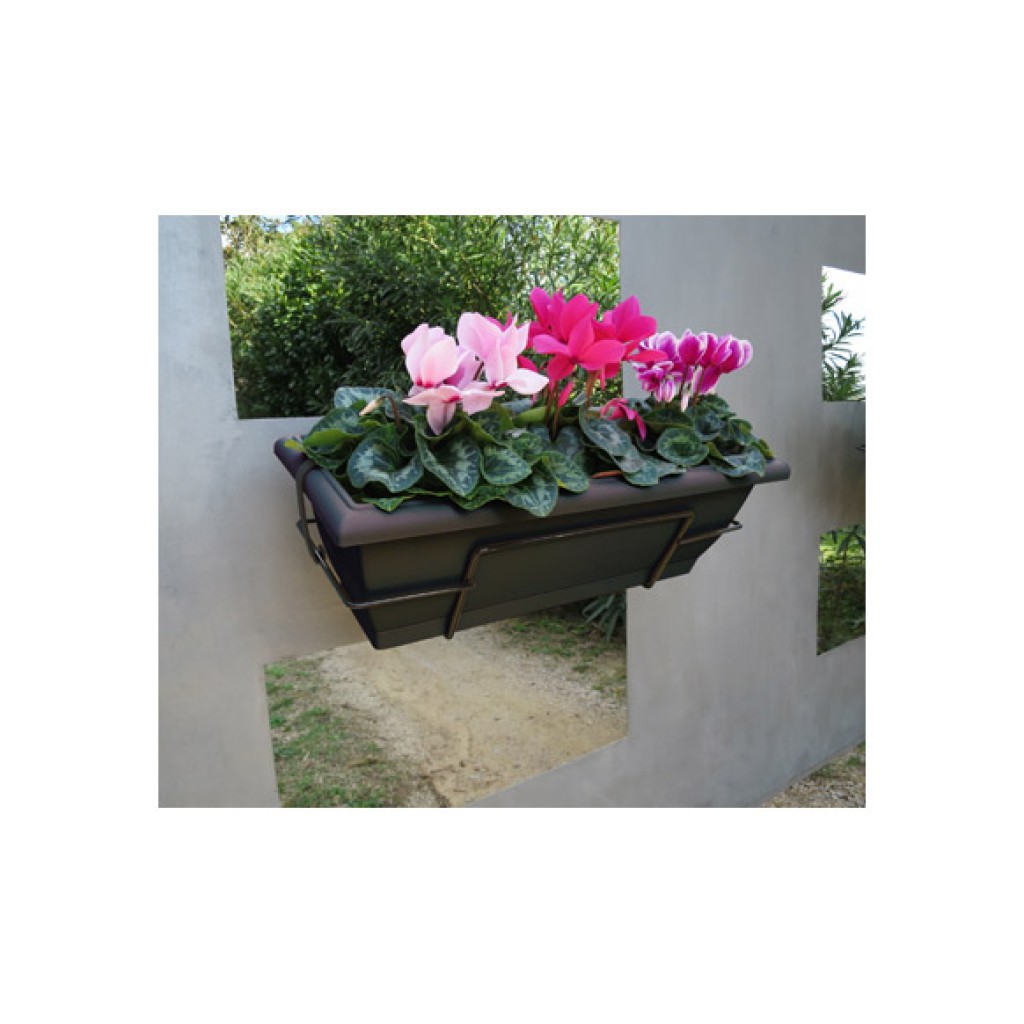 JARDINERA DE BALCON FLORIA62X24X20 CM