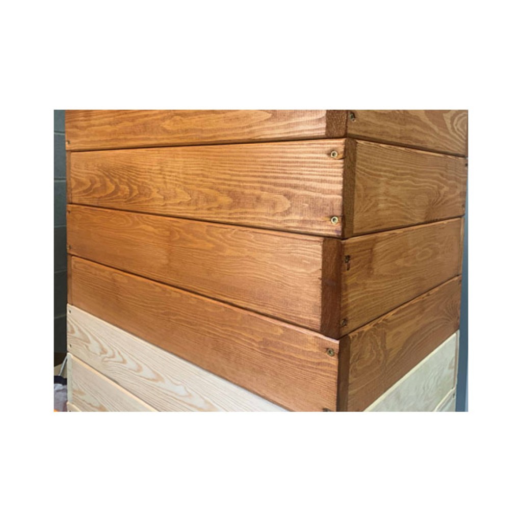 JARDINERA DE MADERA RECTAN60X25X21 CM