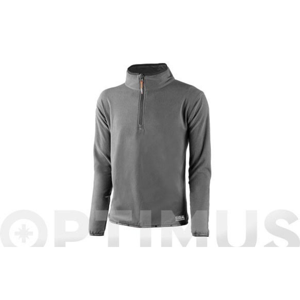 JERSEY DE FORRO POLAR 'ARTT L GRIS