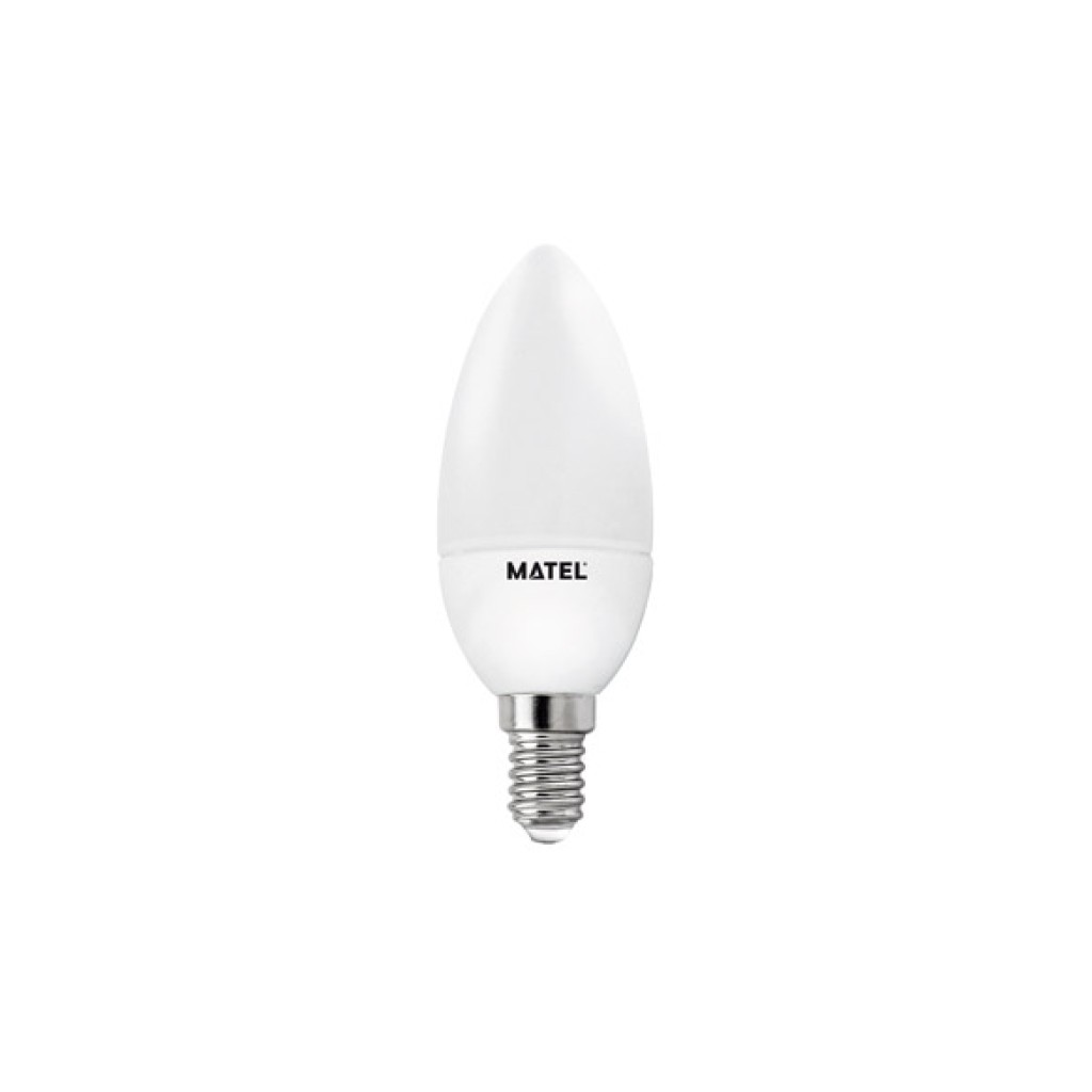 BOMBILLA LED VELA         E14 LUZ CALIDA