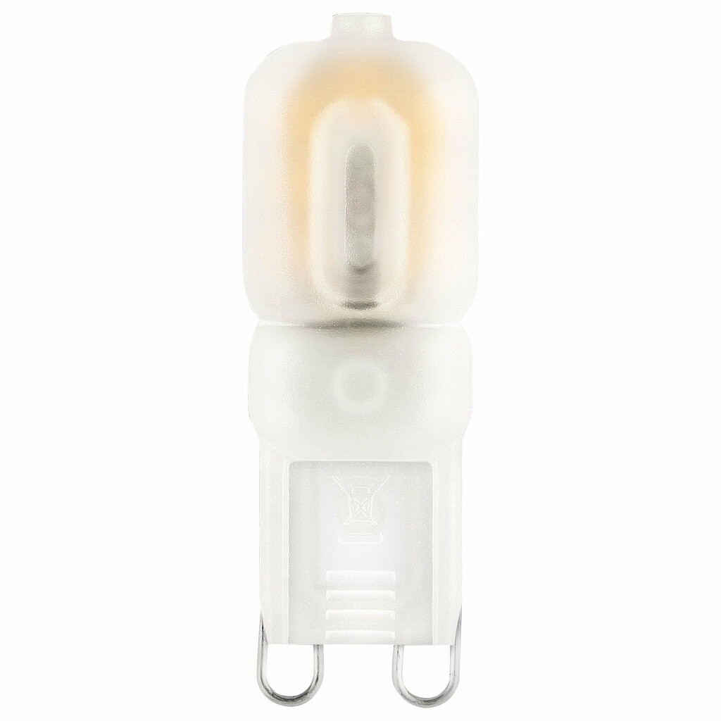 LAMPARA         LED G9 3W PLANA     FRIA