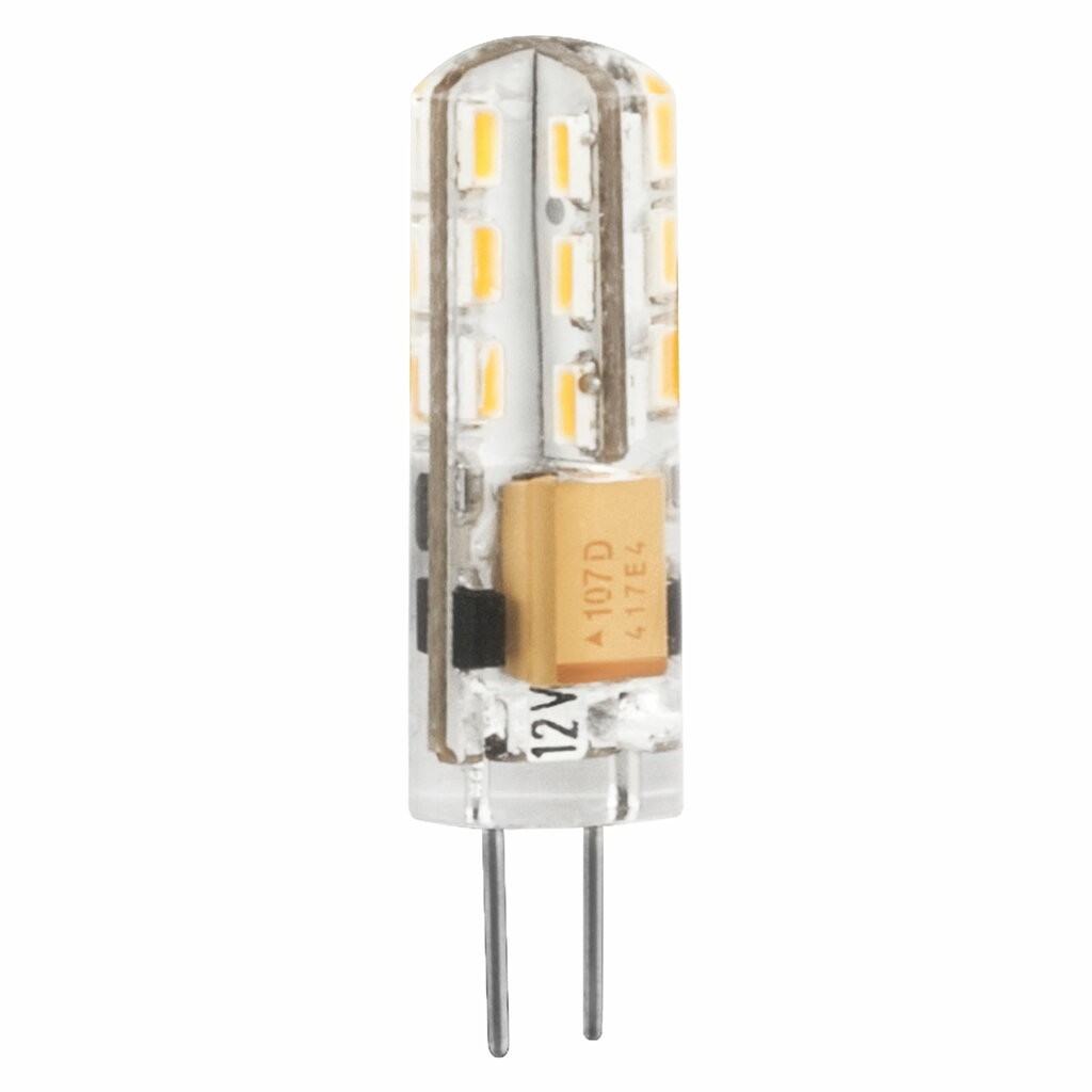 LAMPARA SILICONA LED G4 2W 12V FRIA