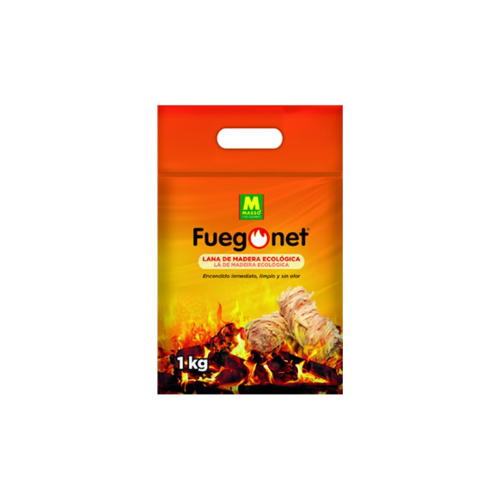 LANA DE MADERA DE ENCENDID1 KG