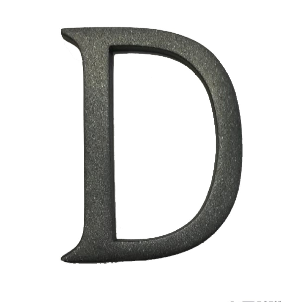 LETRA (D) CROMO MATE  100 MM4434020-BLIS