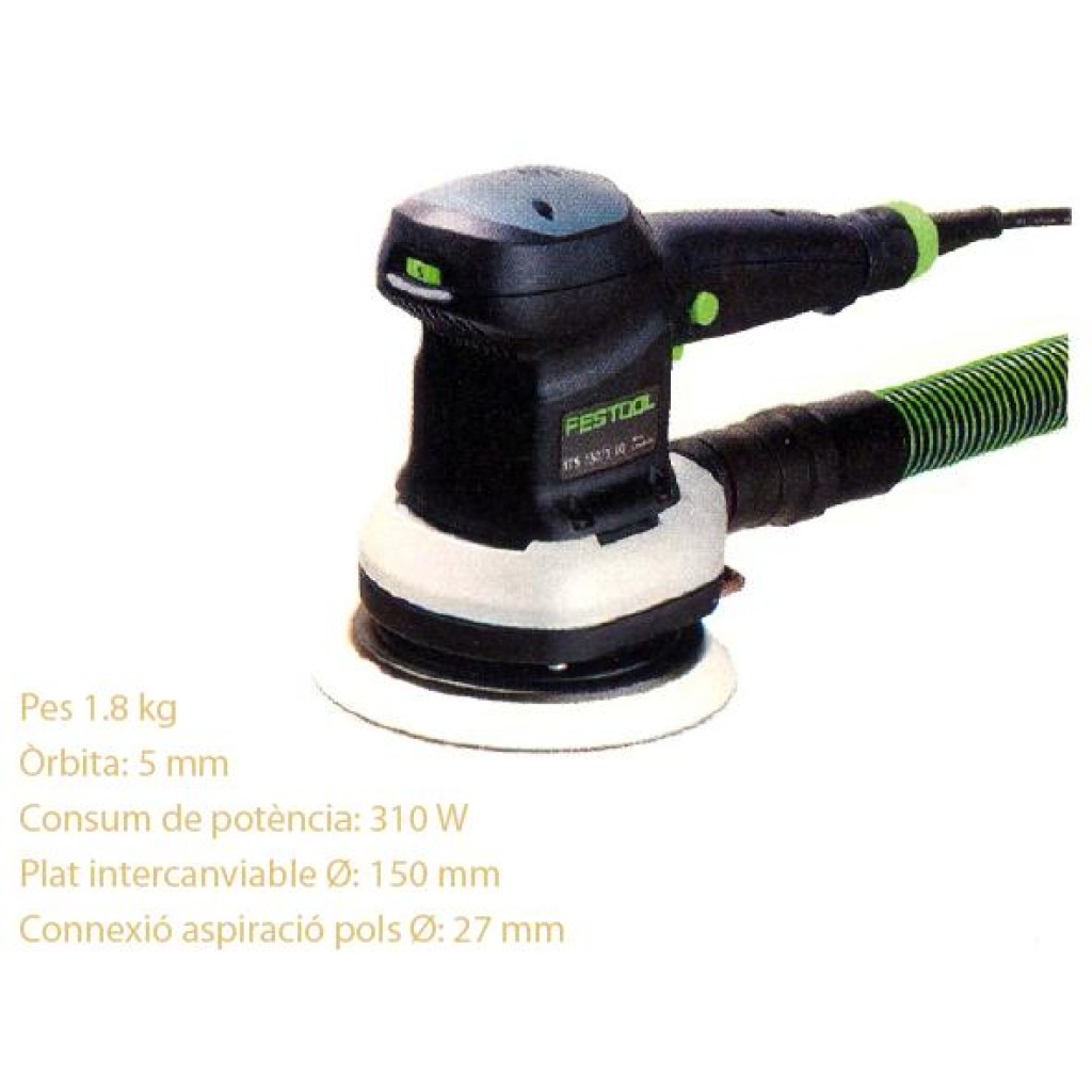 LIJADORA EXCENT.ETS 150/5 EQ. 571911