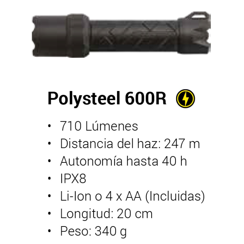 LINTERNA 710- LUMENES IPX8 247M