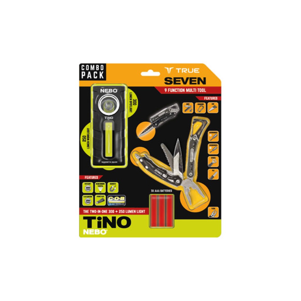 LINTERNA TINO + MULTIHERRA300 + 250 LUME