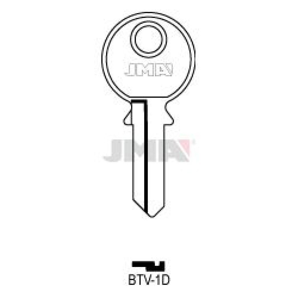 LLAVE ACERO JMA             BTV - 1D