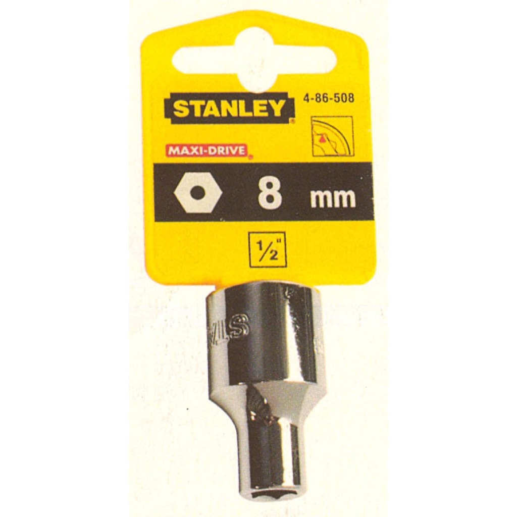 LLAVE VASO 25MM CUADRADO 1/2' STANLEY