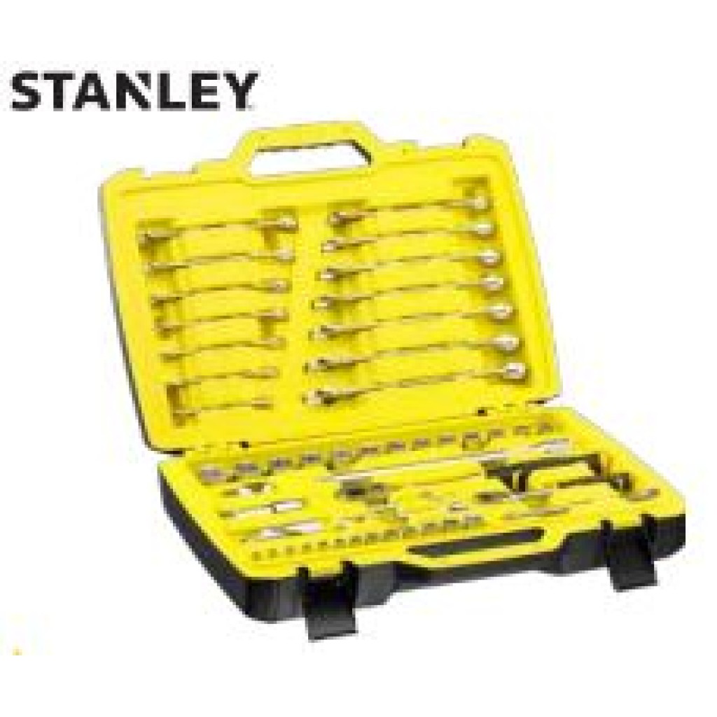 LLAVE VASO JGO. STANLEY 1/4'-1/2'  -84 P