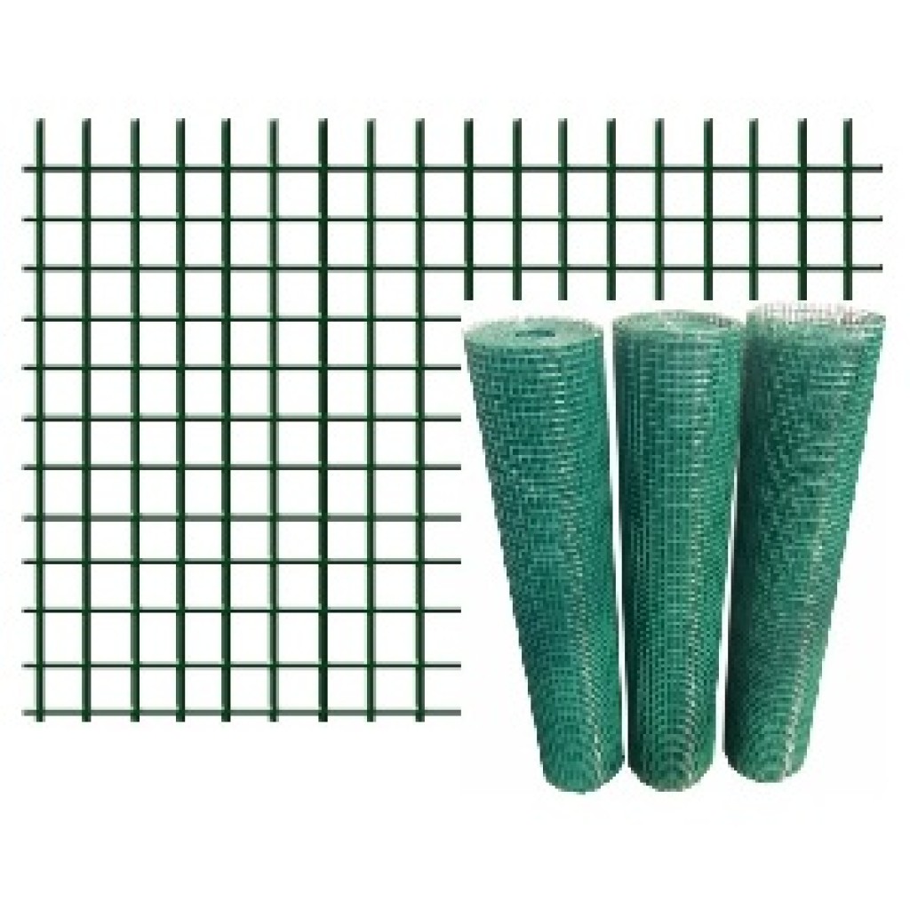 MALLA ELECTROSOLDADA PLAST.16X16-120VERD