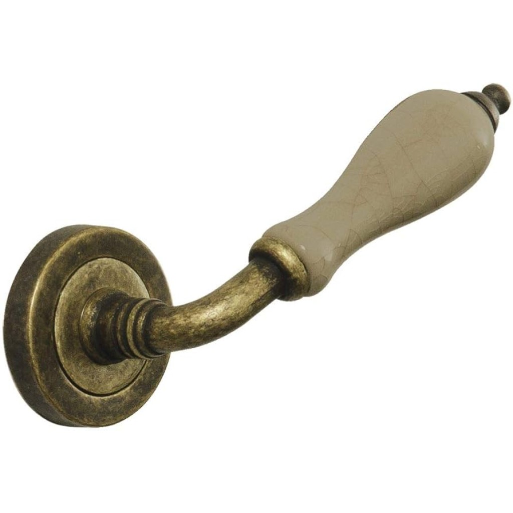 MANIVELA ROSETA PORCELANA(P143BE)