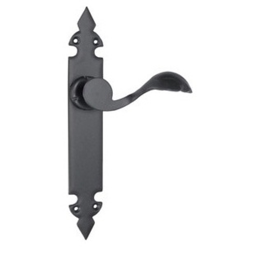 MANILLA CUCHARA NEGRO     PLACA 275X43MM