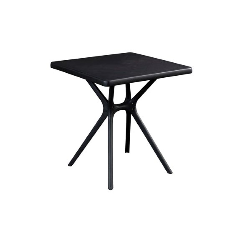 MESA CUADRADA HUGO ANTRACI70 X 70 CM