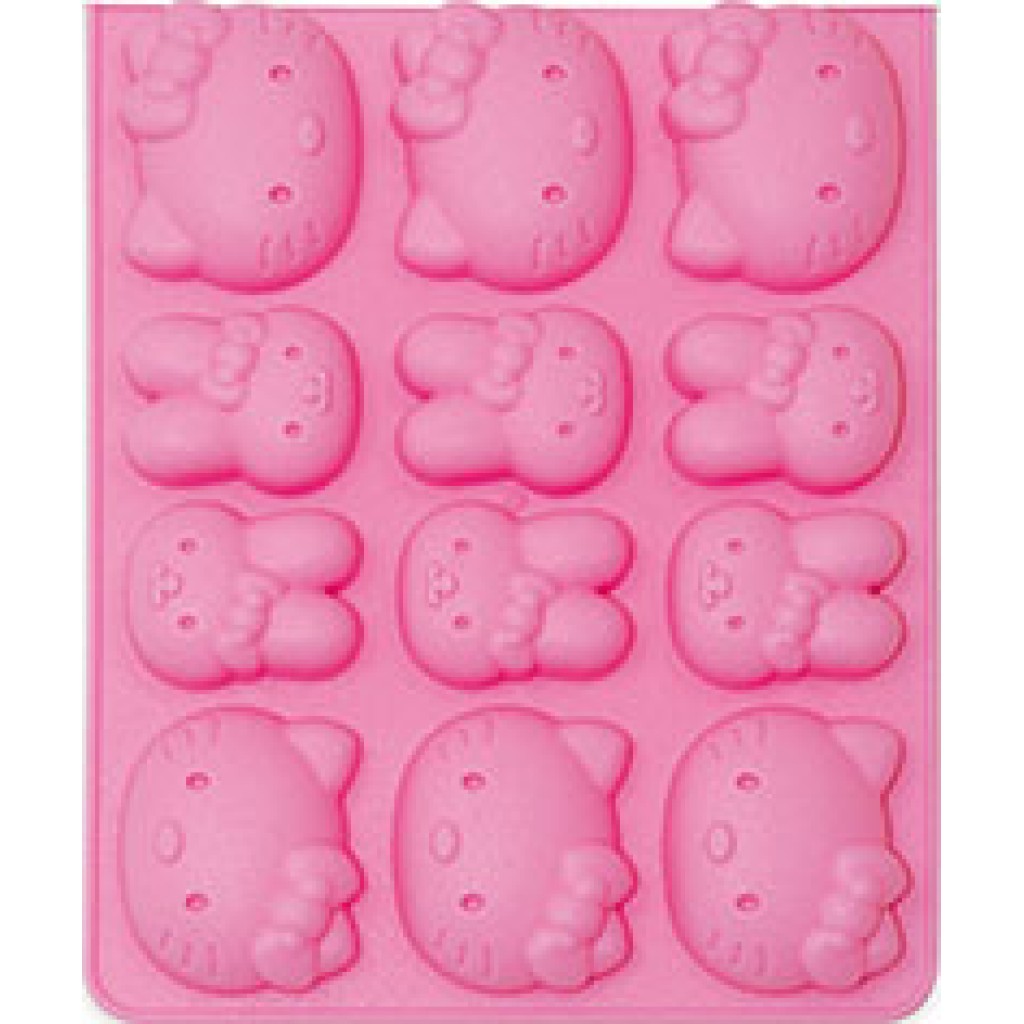 MOLDE BOMBONES SILICONA   HELLO KITTY