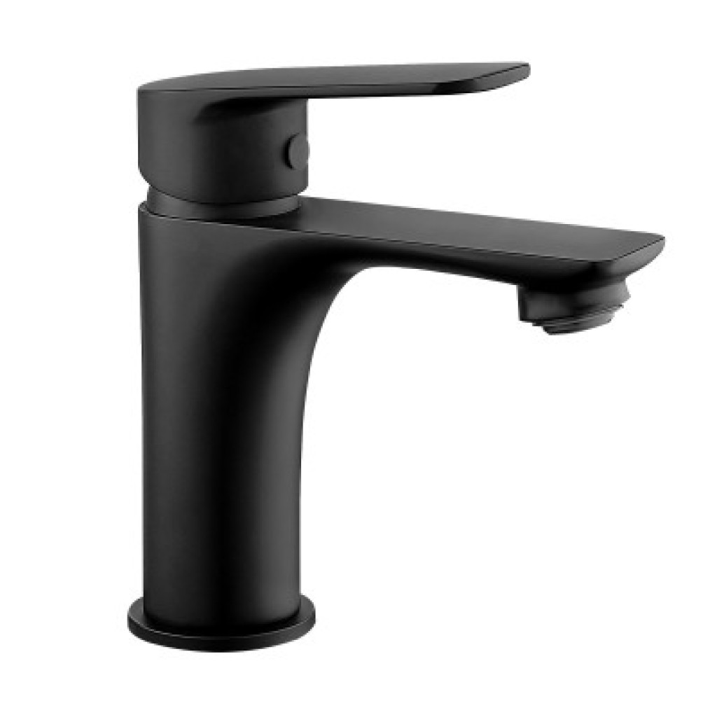 MONOMANDO CORAL LAVABO NEGRO MATE  48426