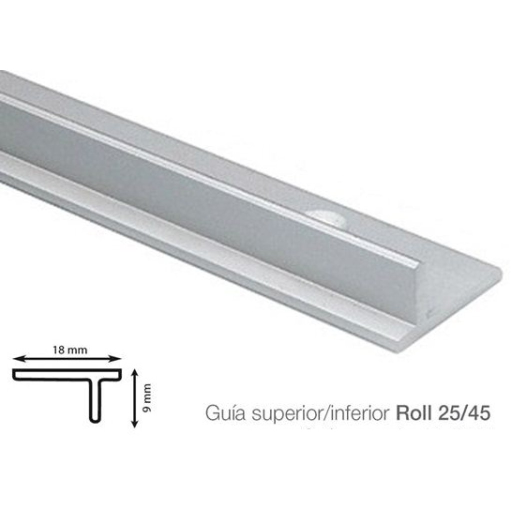 GUIA KLEIN R-25 3 MTS. PLATA
