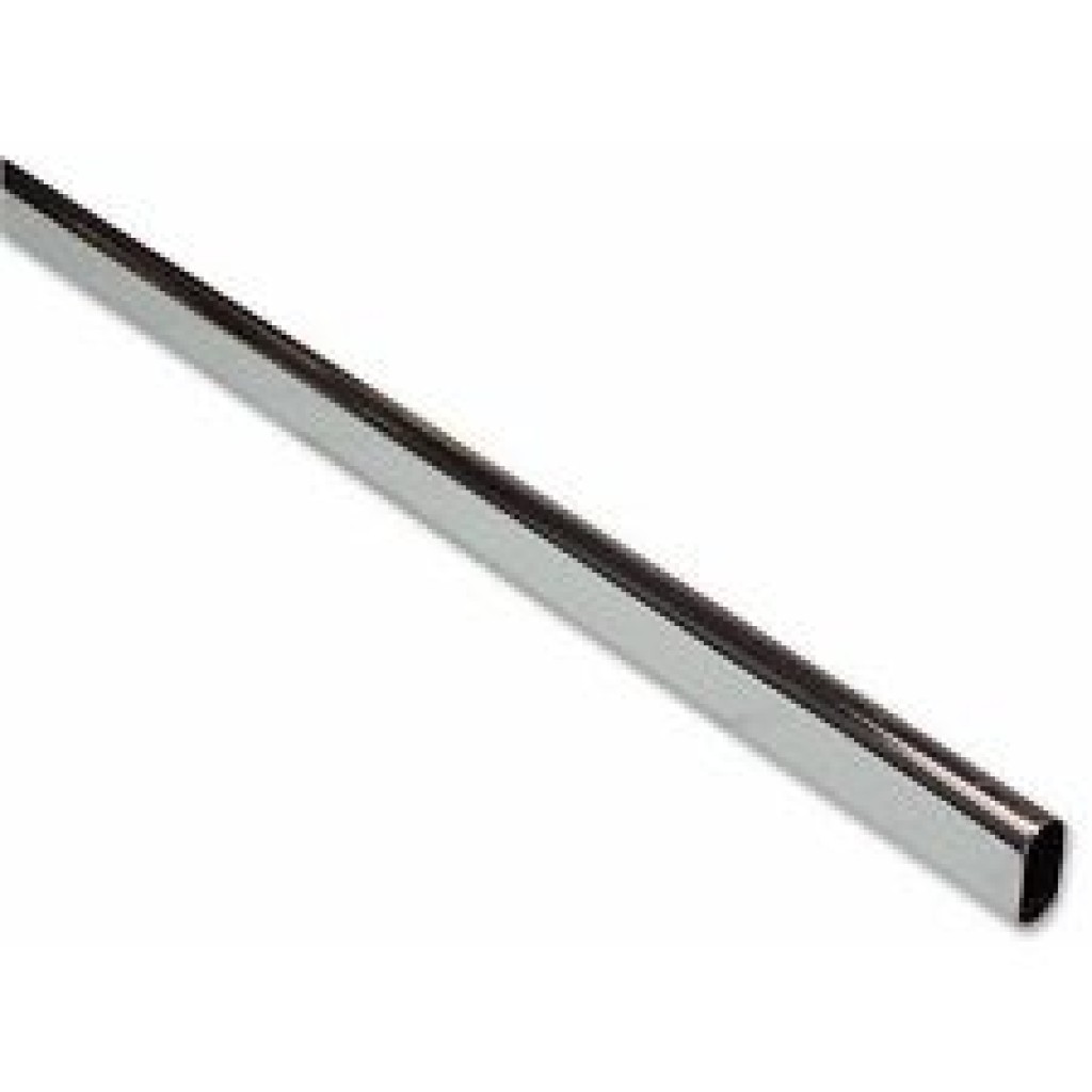 MTS. TUBO OVALADO CROMO 30X15X1