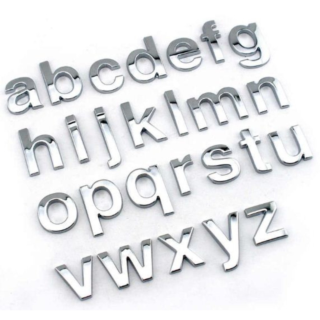 NUMEROS,LETRAS Y SIGNOS R-1 METL-STIK