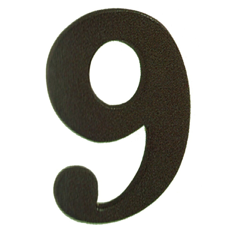 NUMERO 6 NEGRO RUSTI. 100 MM3861120-BLIS