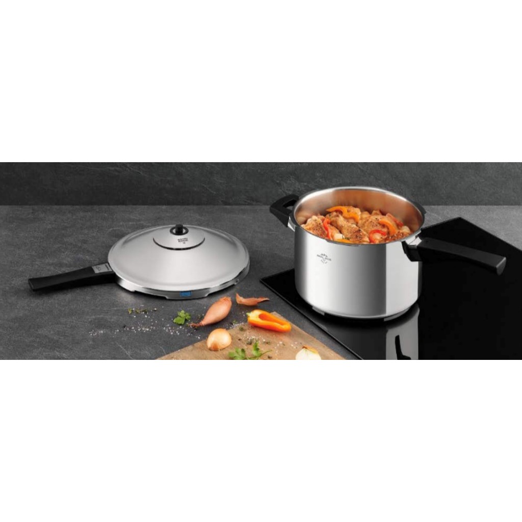 OLLA PRESION MANGO INOX 5L/22CM    3342