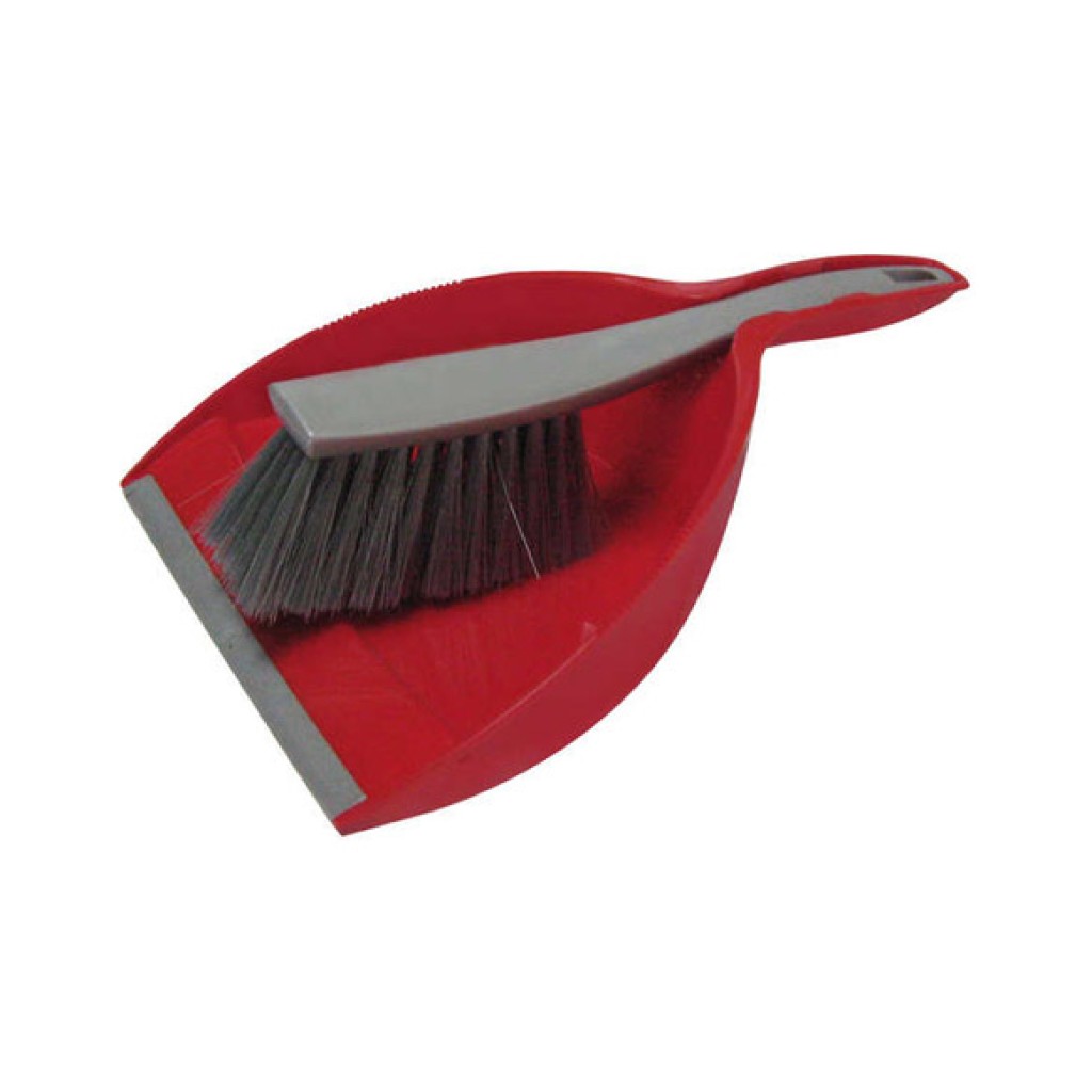 PALA DE MANO CON CEPILLO  GRIS