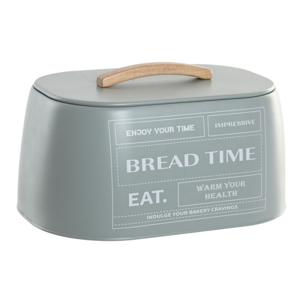 PANERA METAL BAMBU 33X23X18 VERDE MENTA