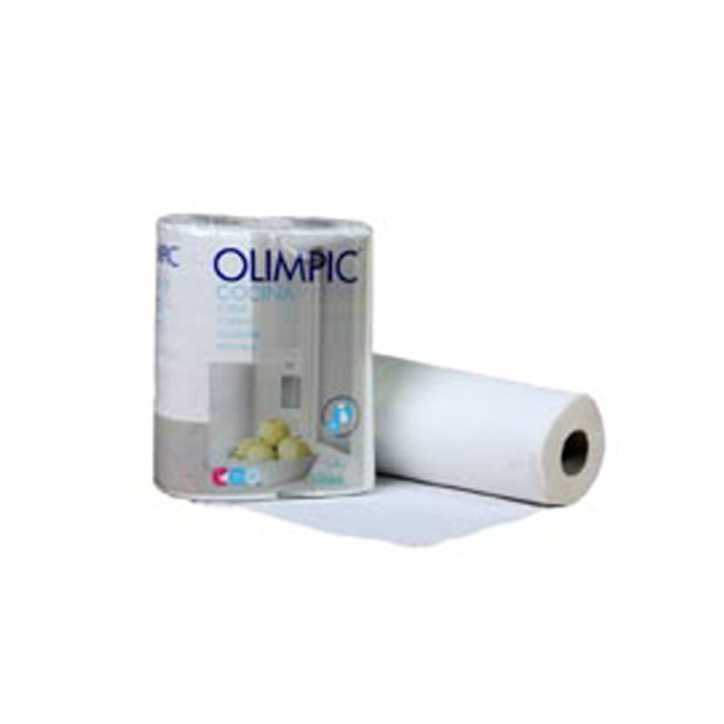 PAPEL COCINA OLIMPIC 2 CAP45 GOFRADO