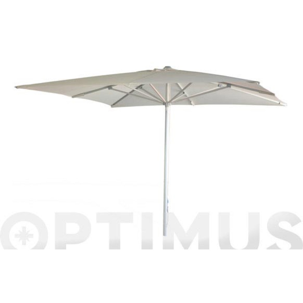 PARASOL ALUMINIO 3 X 3 M  TAUPE