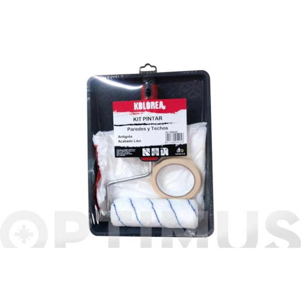 KIT PINTAR PAREDES Y TECHOS 4 PIEZAS