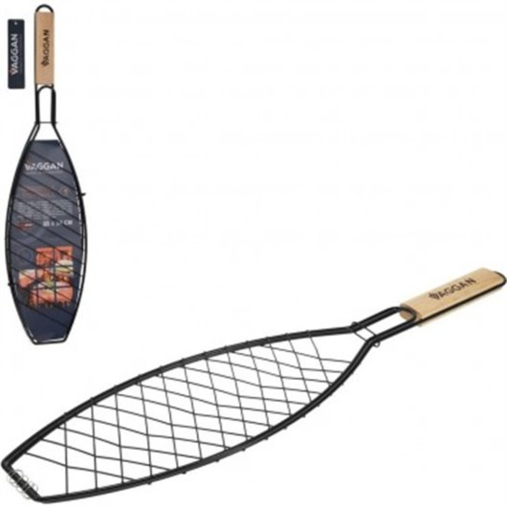 PARRILLA BARBACOA PESCADO 35X14X58 CM MA