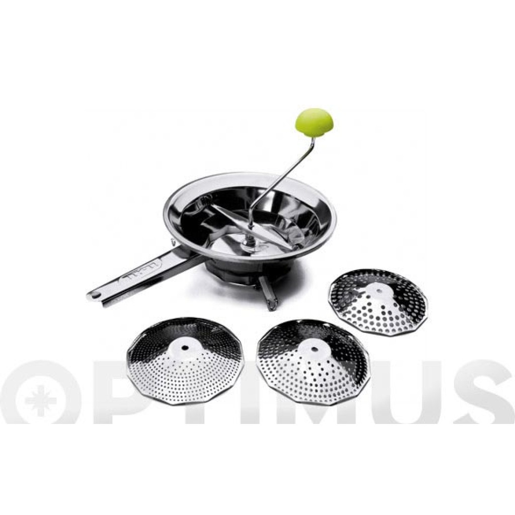 PASAPURES INOX 3 DISCOS   20 CM
