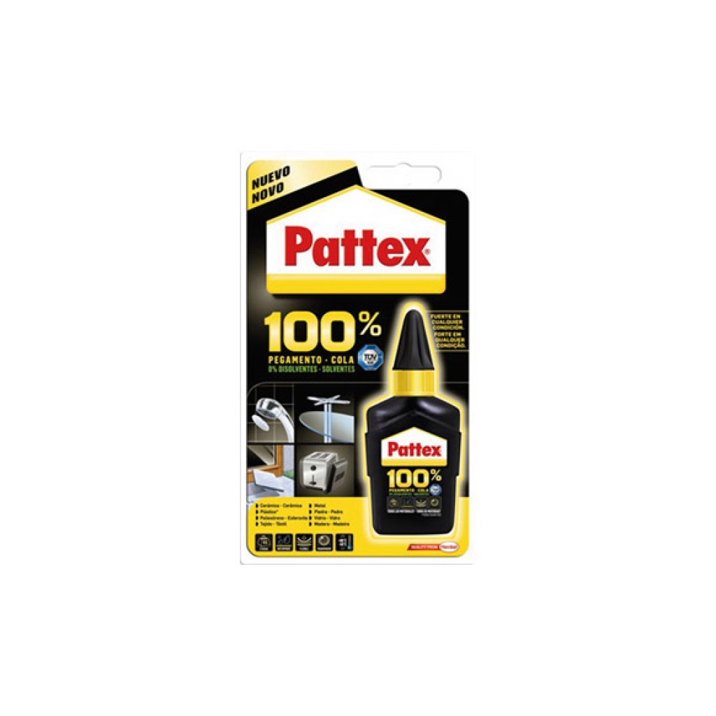 PEGAMENTO COLA PATTEX 100%100 GR