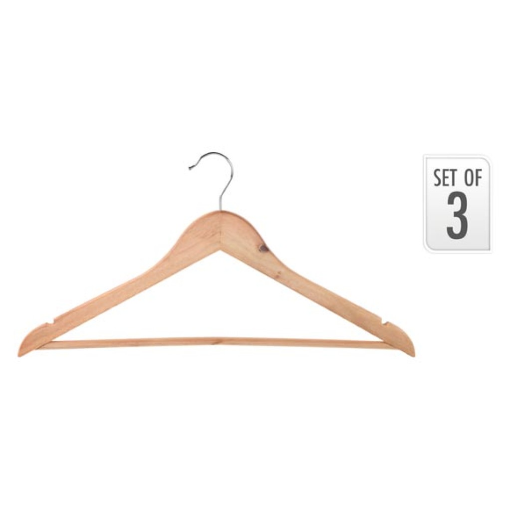 PERCHA ARMARIO MADERA EUCA44 X 23 CM