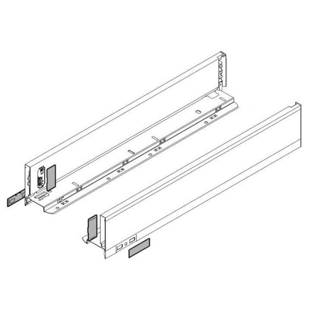 PERFIL 770F5002S BLANC LEG.244MM(500MM)