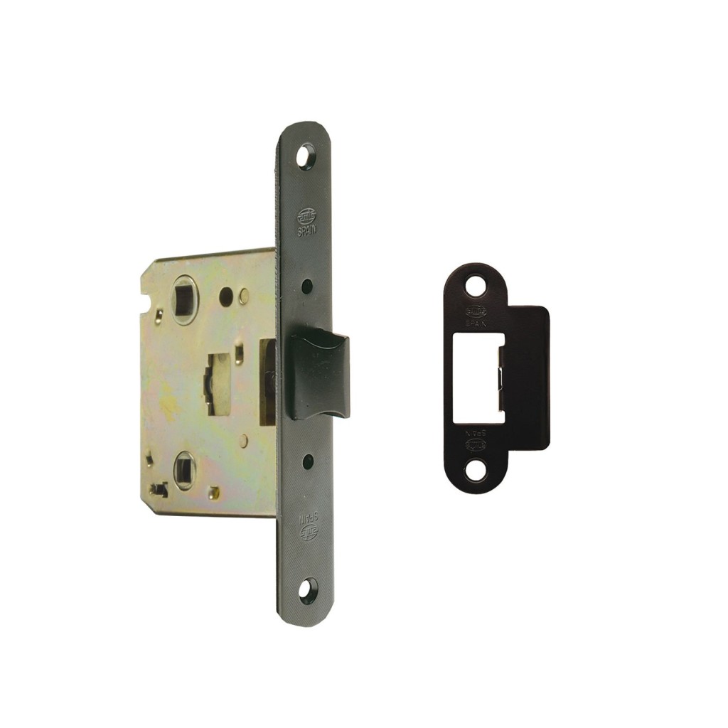 PICAPORTE UNIFIC REDONDO  2000-45 NEGRO