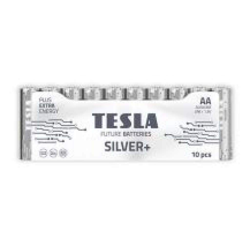 PILA TESLA AA SILVER+LR06 10UN.7212-6316