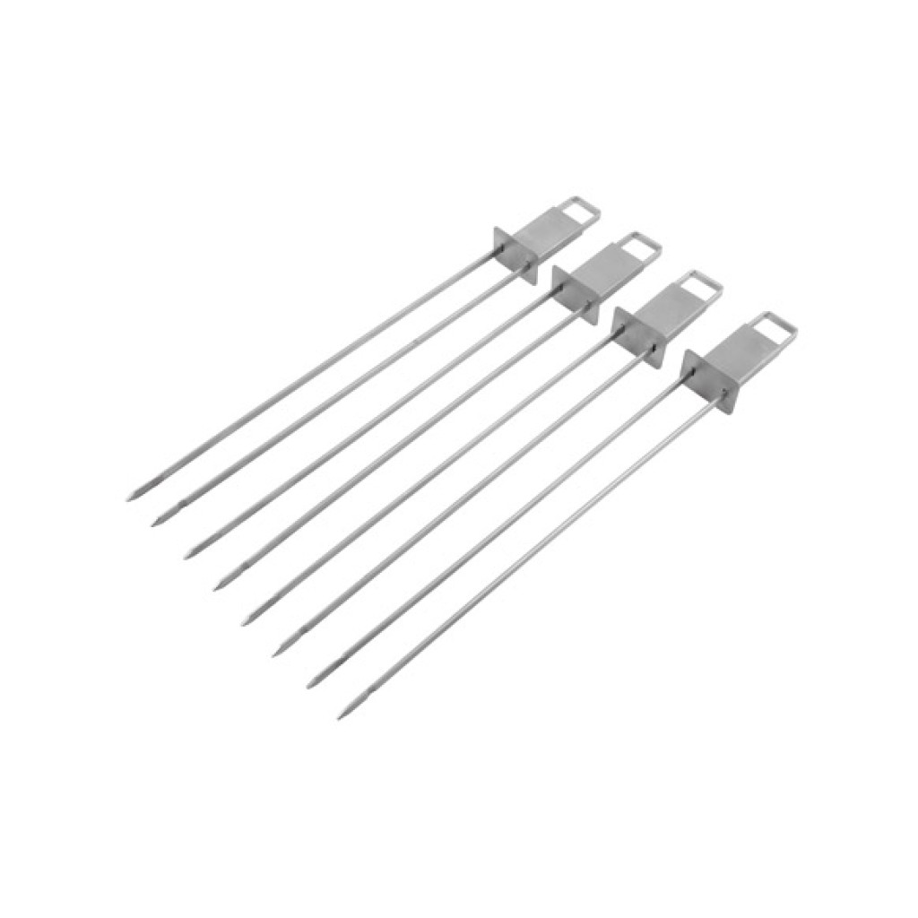 PINCHOS BARBACOA 4 PIEZAS 36 CM